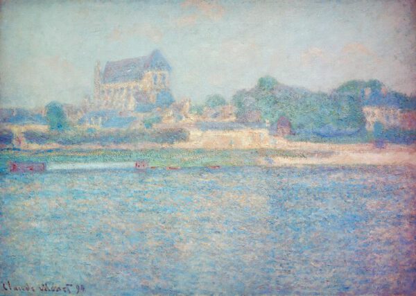 Claude Monet "Kirche in Vernon" 92 x 65 cm