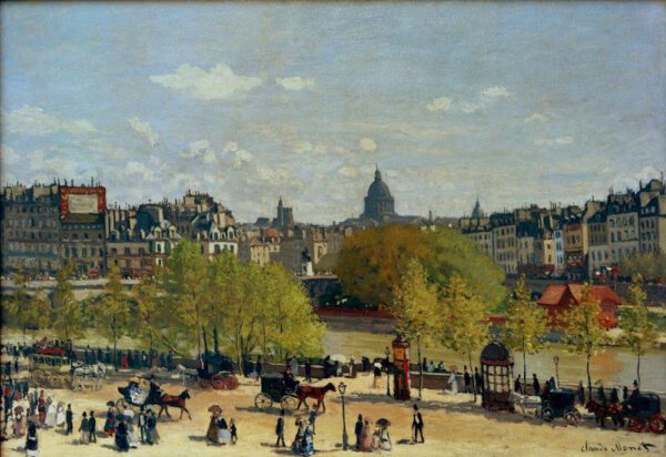 Claude Monet "Paris Quai du Louvre" 93 x 65 cm