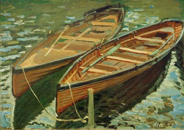 Claude Monet "Boote" 46 x 33 cm