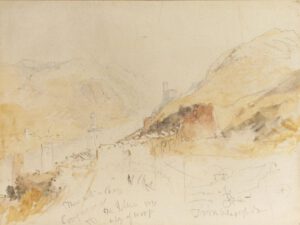 William Turner "Rüdesheim" 18 x 24 cm