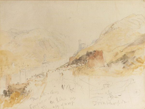 William Turner "Rüdesheim" 18 x 24 cm