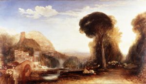 William Turner "Palestrina" 140 x 249 cm