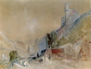 William Turner "Trechtingshausen" 19 x 24 cm