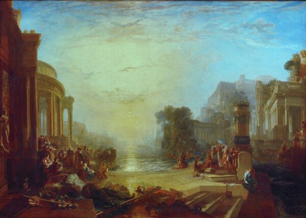 William Turner "Der Untergang Karthagos" 170 x 239 cm