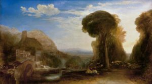 William Turner "Palestrina – Komposition" 141 x 249 cm