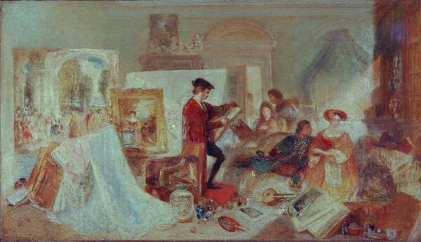 William Turner "Watteau-Studie" 40 x 70 cm