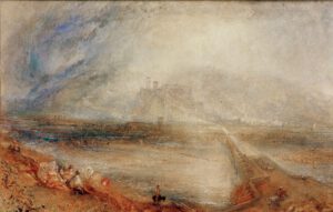 William Turner "Bellinzona" 29 x 46 cm
