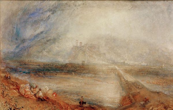William Turner "Bellinzona" 29 x 46 cm