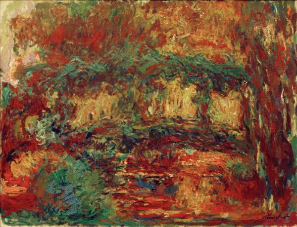 Claude Monet "Die Japanische Brücke" 116 x 88 cm