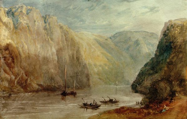William Turner "Lurleiberg" 20 x 31 cm