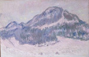 Claude Monet "Berg Kolsaas in Norwegen" 100 x 65 cm