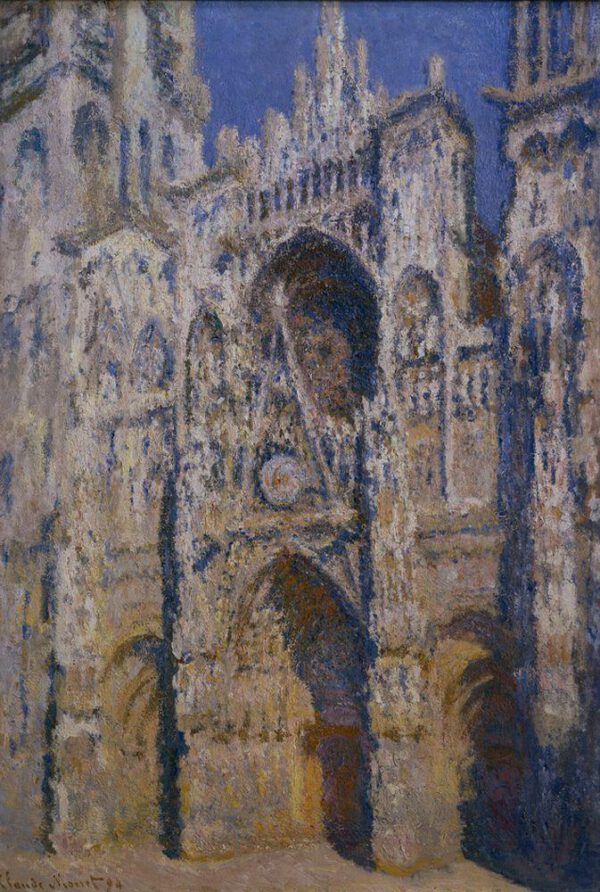 Claude Monet "Die Kathedrale von Rouen im Sonnenlicht" 73 x 107 cm