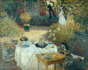 Claude Monet "Das Mittagessen" 203 x 162 cm