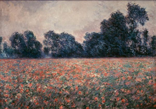 Claude Monet "Mohnblumen bei Giverny" 92 x 65 cm