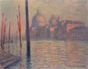 Claude Monet "Santa Maria della Salute et le Grand Canal" 91 x 72 cm