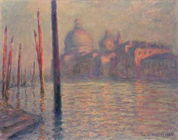 Claude Monet "Santa Maria della Salute et le Grand Canal" 91 x 72 cm