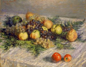 Claude Monet "Birnen und Trauben" 81 x 65 cm