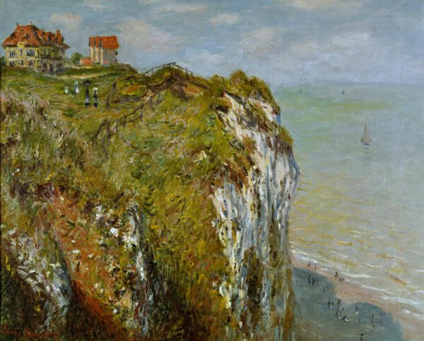 Claude Monet "Steilküste bei Dieppe" 81 x 65 cm