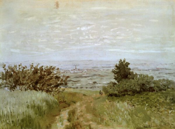 Claude Monet "Die Ebene bei Argenteuil" 72 x 53 cm