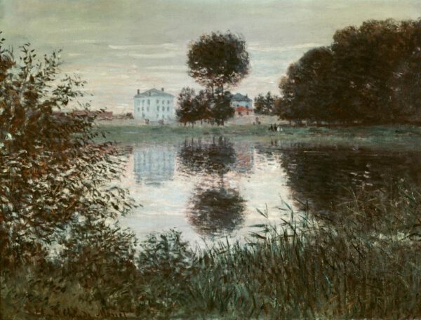 Claude Monet "Der kugelförmige Baum in Argenteuil" 81 x 60 cm