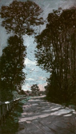 Claude Monet "Die Straße zum Gehöft St-Simeon" 55 x 80 cm