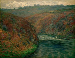 Claude Monet "Blick auf die Creuse" 92 x 73 cm