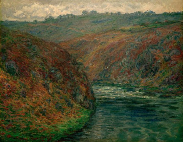 Claude Monet "Blick auf die Creuse" 92 x 73 cm