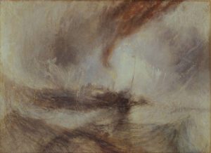 William Turner "Schneesturm (Snow Storm)" 91 x 122 cm