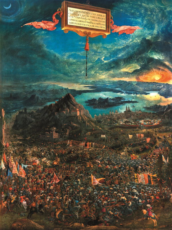 Albrecht Altdorfer “Die Alexanderschlacht” 64 x 86 cm