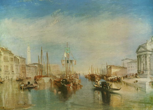 William J.M. Turner “Der Canal Grande” 70 x 50 cm