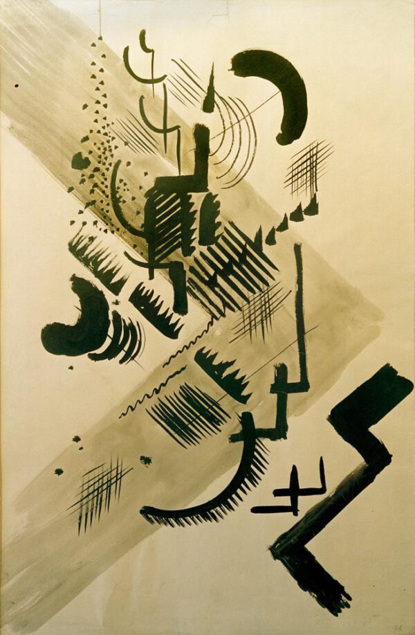 August Macke "Formen I" 36 x 54 cm