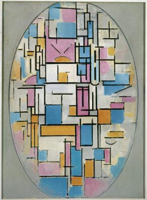 Piet Mondrian "Mondrian Titel fehlt" 79 x 107 cm