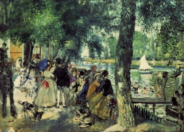 Auguste Renoir "Badende in der Seine" 80 x 59 cm