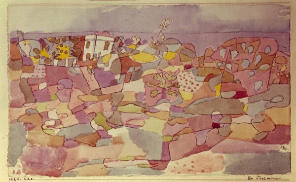 Paul Klee "Bei Taormina" 24 x 15 cm