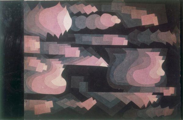Paul Klee "Fuge in Rot" 37 x 25 cm