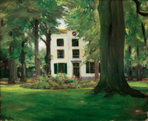 Max Liebermann "Landhaus in Hilversum" 80 x 65 cm