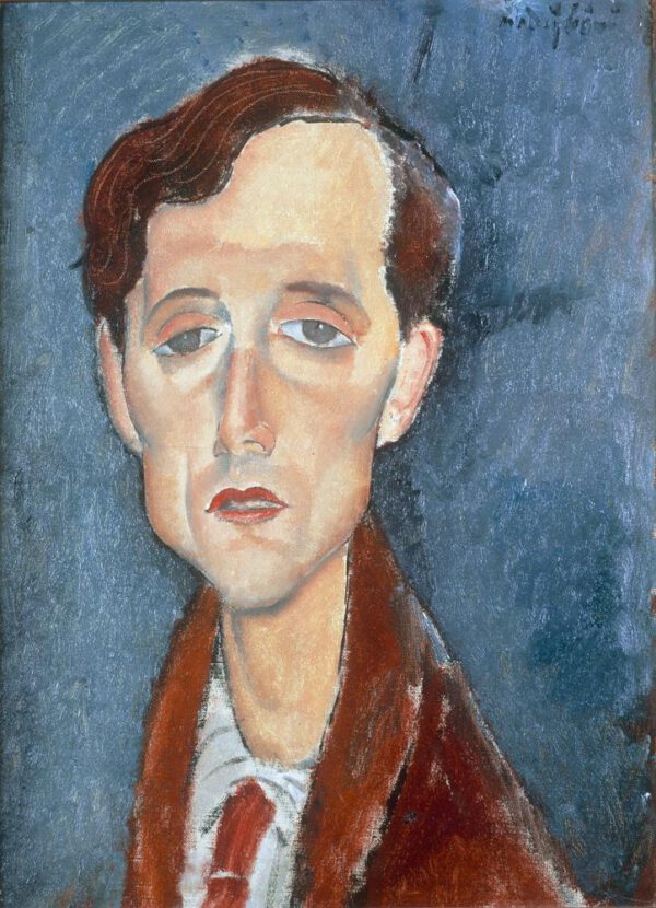Amedeo Modigliani "Frans Haellens" 34 x 46 cm