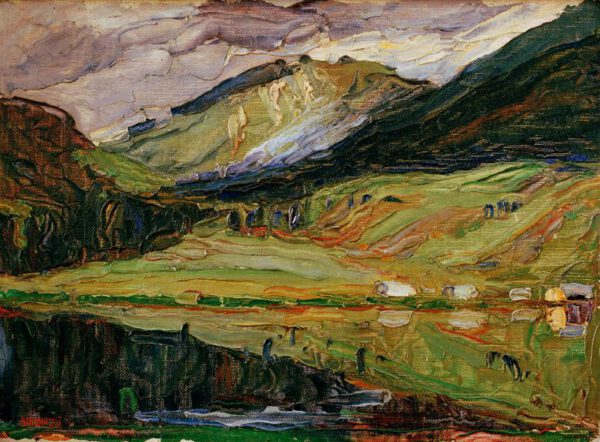 Wassily Kandinsky "Spitzingsee" 32 x 24 cm