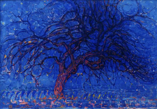Piet Mondrian "Abend Roter Baum" 99 x 70 cm