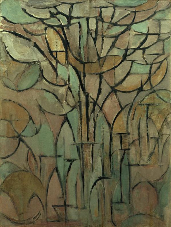 Piet Mondrian "Die Bäume" 70 x 94 cm