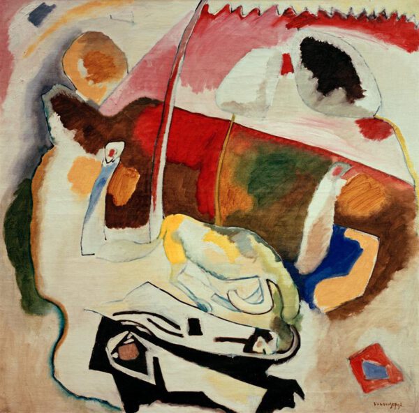 Wassily Kandinsky "Improvisation" 108 x 21 cm