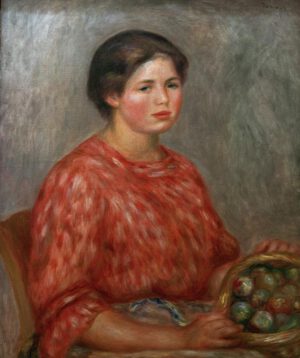 Auguste Renoir "La Fruitiere (Die Obsthändlerin)" 54 x 65 cm