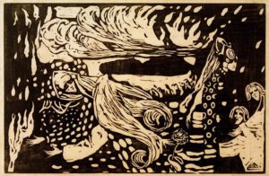 Wassily Kandinsky "Fuga" 45 x 29 cm