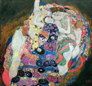 Gustav Klimt "Die Mädchen – Die Jungfrau" 200 x 190 cm