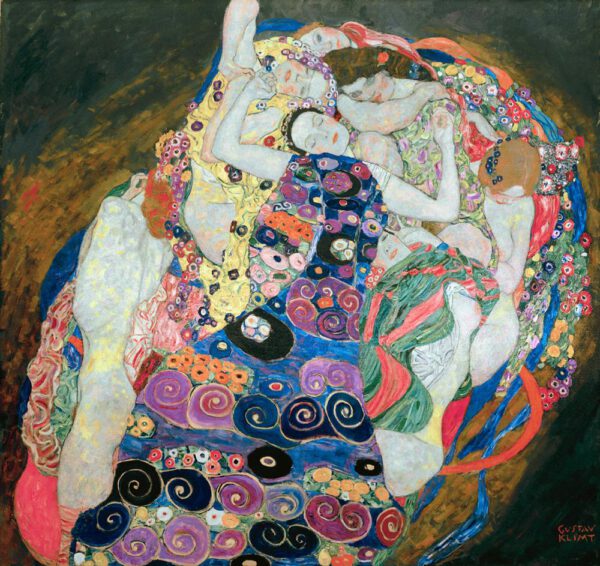 Gustav Klimt "Die Mädchen – Die Jungfrau" 200 x 190 cm