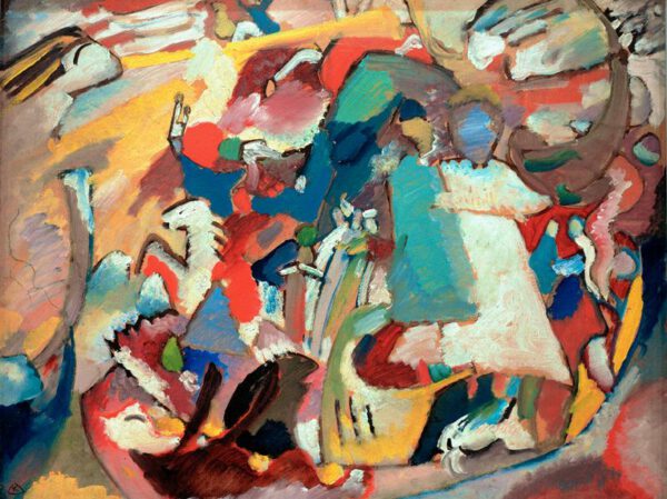 Wassily Kandinsky "Allerheiligen" 64 x 50 cm