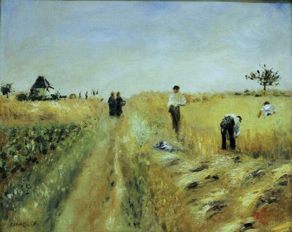 Auguste Renoir "Die Schnitter" 74 x 60 cm