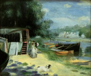 Auguste Renoir "Der Badeplatz" 57 x 49 cm