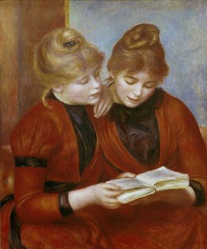 Auguste Renoir "Die beiden Schwestern" 54 x 64 cm
