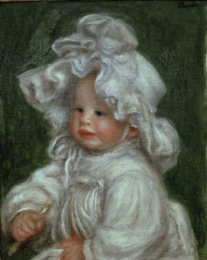 Auguste Renoir "Bildnis Claude Renoir" 32 x 41 cm